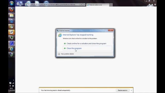IE9 Crash Looping! смотреть онлайн