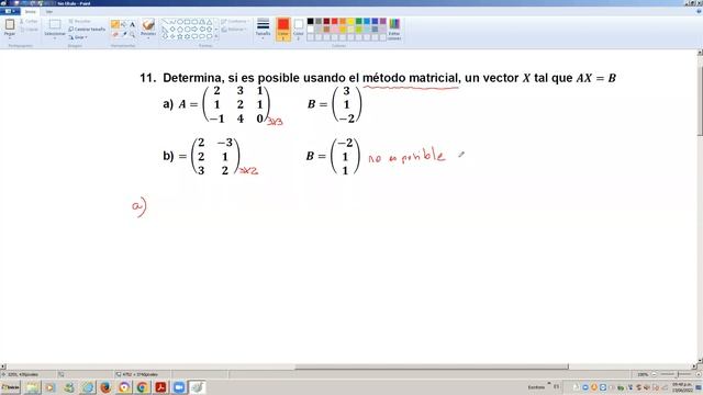 Sistemas de Ecuaciones Método Matricial смотреть онлайн
