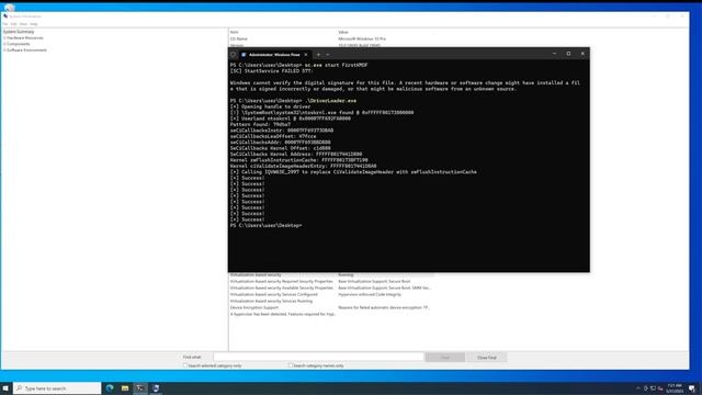 DSE bypass with VBS on (no HVCI) with Callback Swapping смотреть онлайн