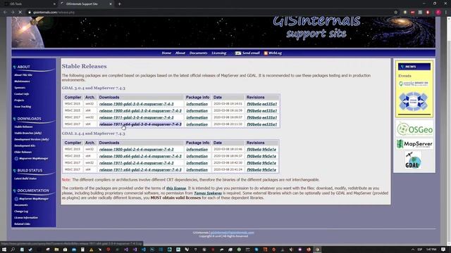 GDAL Installation смотреть онлайн