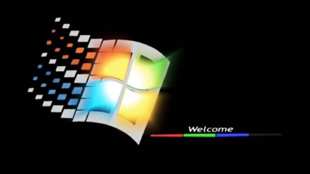 Windows Whistler boot animation смотреть онлайн