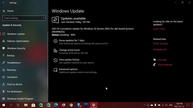 PATCH TUESDAY security cumulative updates are available January 12th 2021 смотреть онлайн