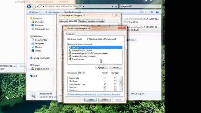 INSTALA CARPETAS NEGRAS MODIFICANDO .DLL ¡ MEJOR EXPLICADO ! WINDOWS 7 смотреть онлайн
