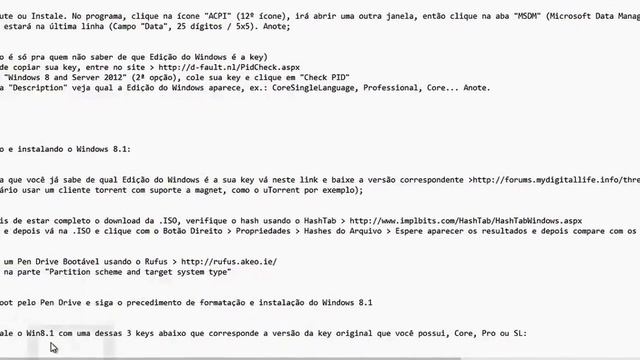 Como recuperar a chave serial key do Windows 8 смотреть онлайн