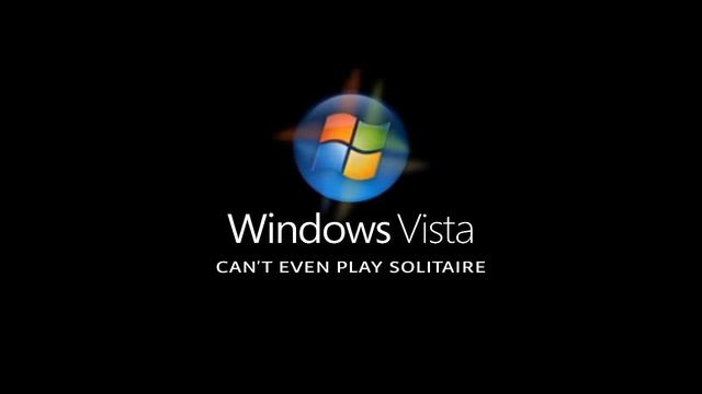 Windows Vista: Can't even play Solitaire смотреть онлайн