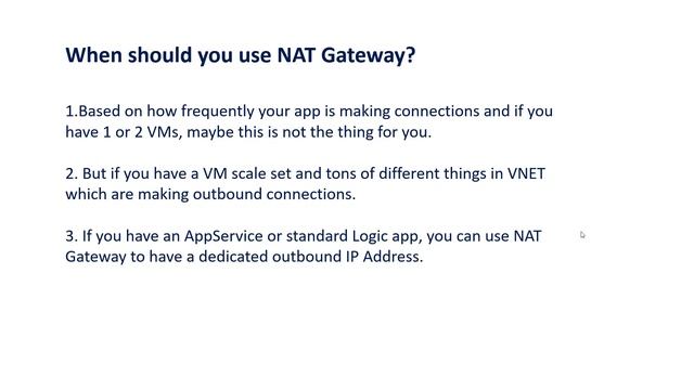 What is Azure NAT Gateway | SNAT Port Exhaustion | Azure Standard Logic App Static Outbound IP смотреть онлайн