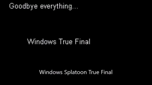Windows True Final Startup Shutdown Sound - Windows Splatoon True Final смотреть онлайн