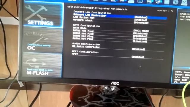 Hướng dẫn Enable Lan option rom main MSI H81m P33 смотреть онлайн
