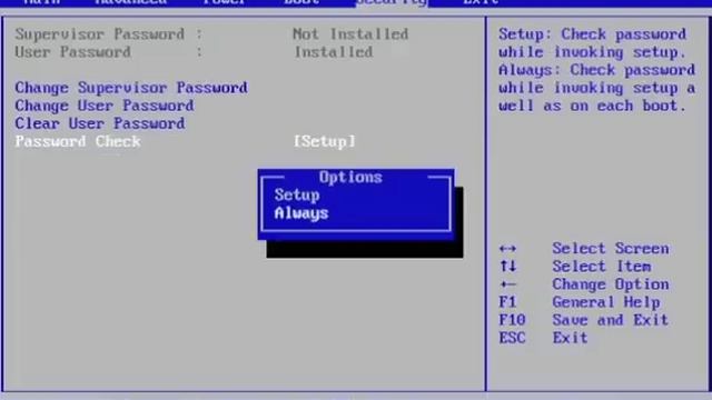 BIOS Passwort setzen & ändern (AMI BIOS) смотреть онлайн