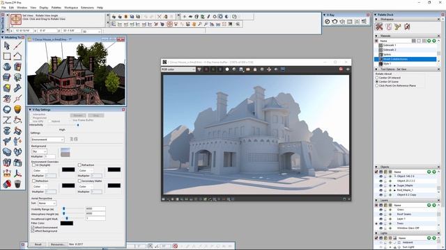 V-Ray for form•Z Interactive Rendering смотреть онлайн