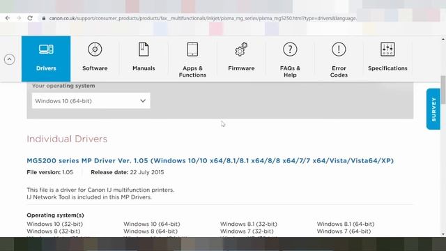 Canon PIXMA MG5250 Driver Download Windows 10 смотреть онлайн
