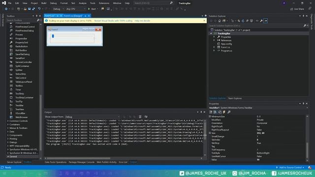 Learn C# - Track Bar - Episode #42 смотреть онлайн