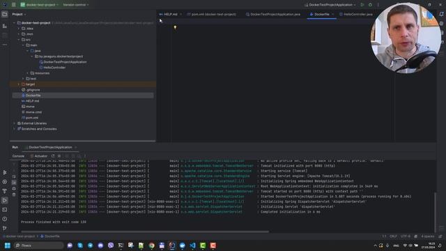 Docker и Spring Boot микросервис (Быстрый старт) смотреть онлайн