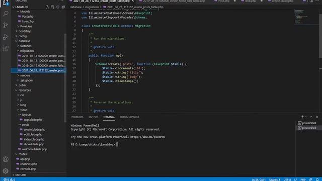 laravel crud смотреть онлайн