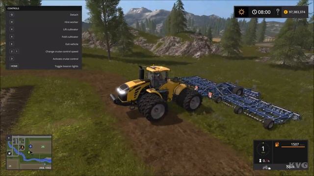 Farming Simulator 17 - Challenger MT900E | Gameplay (PC HD) [1080p60FPS] смотреть онлайн