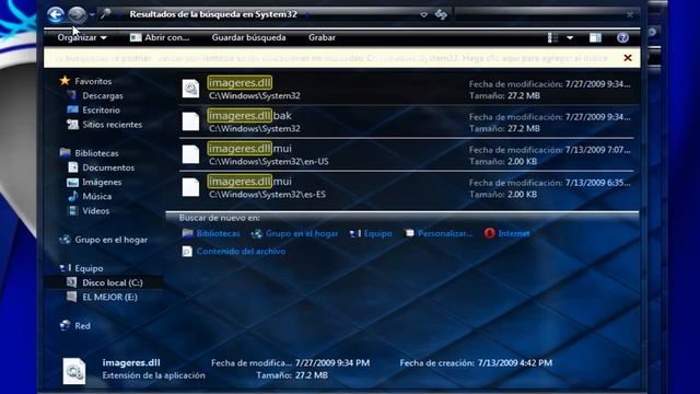 COMO CAMBIAR DE COLOR LAS CARPETAS DE WINDOWS 7 .wmv смотреть онлайн