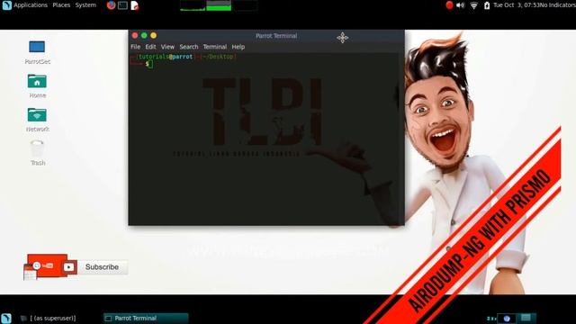 Prism0 - Alternative Monitor Mode For Driver Broadcom ( Replace wlan0mon) With Parrot Security 3.8 смотреть онлайн