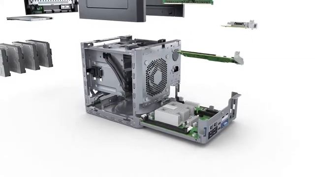 HPE ProLiant MicroServer Gen10 смотреть онлайн