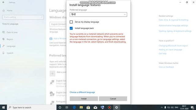 CHANGE DISPLAY LANGUAGE IN WINDOWS 10 IN HINDI смотреть онлайн