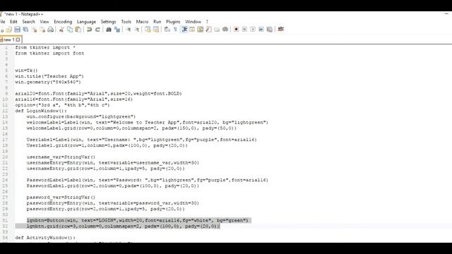 Python Project Teacher App: 1 Creating Login window and workspace window смотреть онлайн