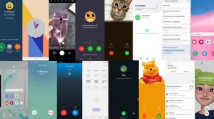 Screen Calls a lot in one Video Messengers Whatsapp/Viber Samsung/IPhone phone