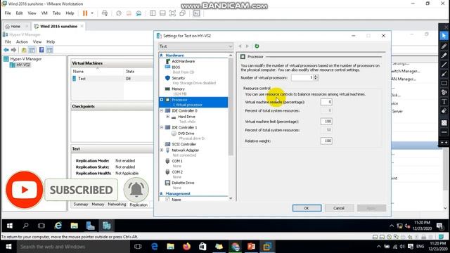 Lesson 26 - Part 10 | Hyper-V Server & Virtual Machine Basic Configuration | MCSA Server 2016 & 201 смотреть онлайн