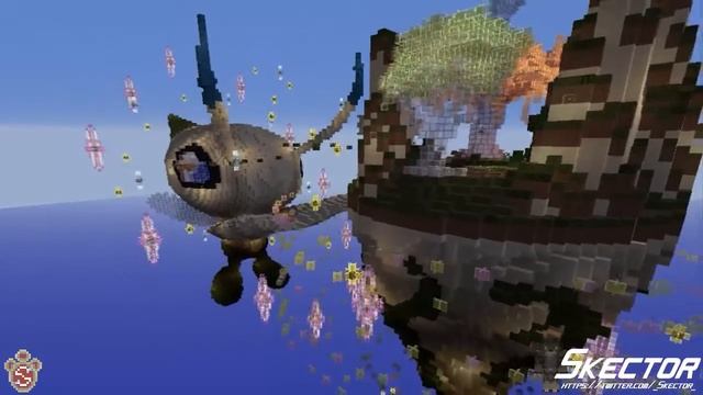 Lobby Team Skywars " Celebi Fantasy " ( Minecraft ) смотреть онлайн