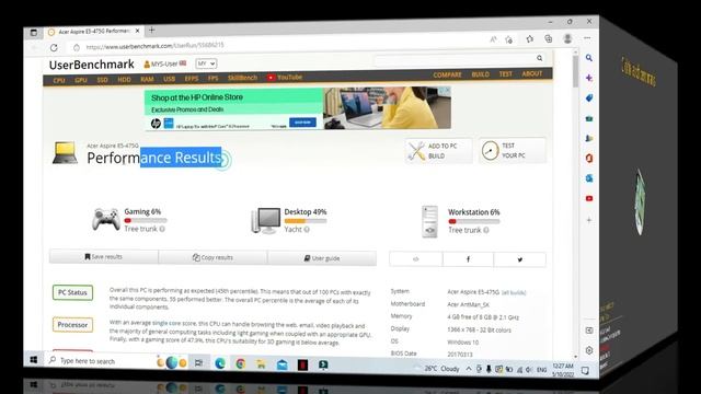 #10 Easy Benchmark test for your machine only just One Click | User Benchmark смотреть онлайн