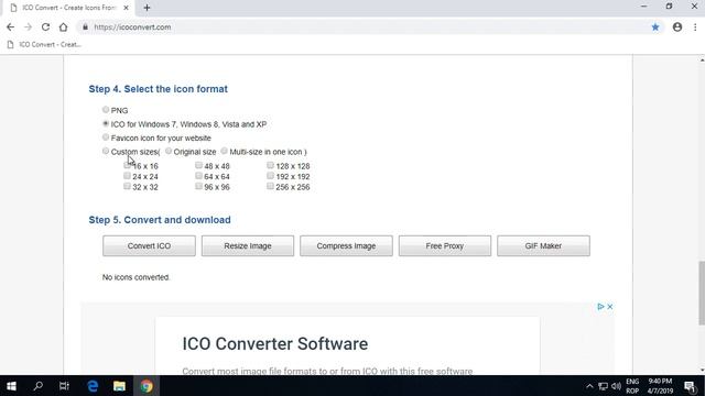 Transforma orice imagine in iconita cu ICOConvert смотреть онлайн