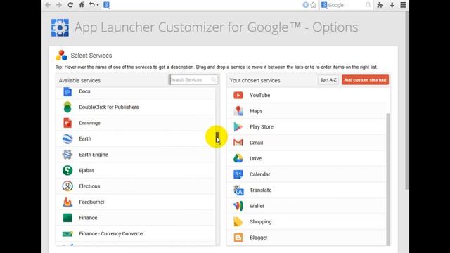 How to customize Google's new Web app launcher смотреть онлайн