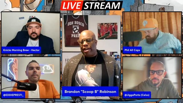 Knicks NEWS - Julius Randle OG Anunoby Out For Season - Talking Knicks with Scoop B Robinson смотреть онлайн