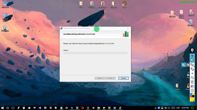 How to Add Internet Speed Meter on Desktop Taskbar смотреть онлайн