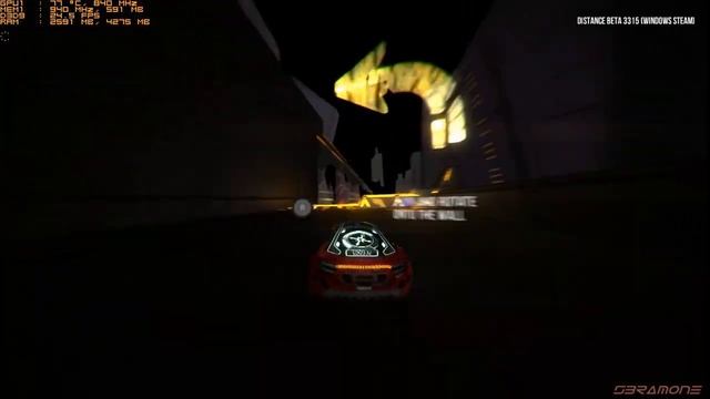 DISTANCE v.3315 Gameplay PC BENCHMARK on AMD HD6770M смотреть онлайн