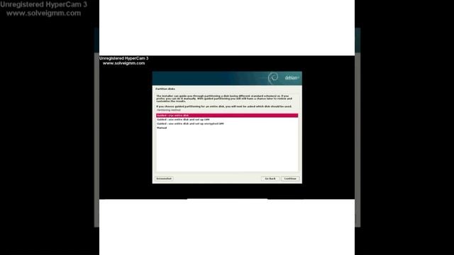 Debian installation in virtualbox смотреть онлайн