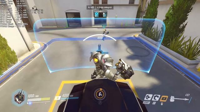 AMD Ryzen 5 2400G: Overwatch (오버워치) смотреть онлайн