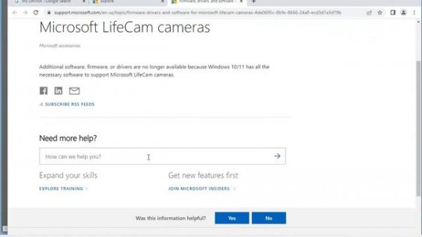 Download Microsoft Lifecam Driver for Windows