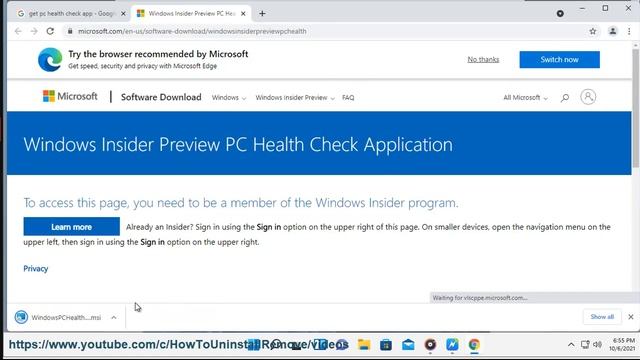 Fix Use the PC Health Check App to Check Compatibility Error in Windows 11 Installation Assistant смотреть онлайн