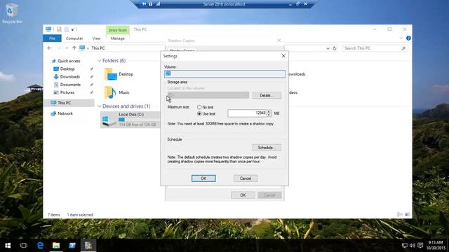 Server 2016 And 2012 R2 - Volume Shadow Copies Setup смотреть онлайн