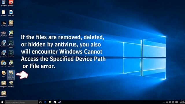 Solved - Windows Cannot Access the Specified Device Path or File смотреть онлайн