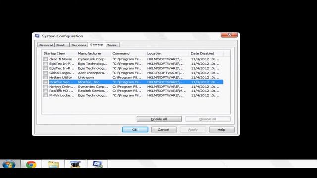 How to Change the Startup Programs on Windows 7 or XP смотреть онлайн