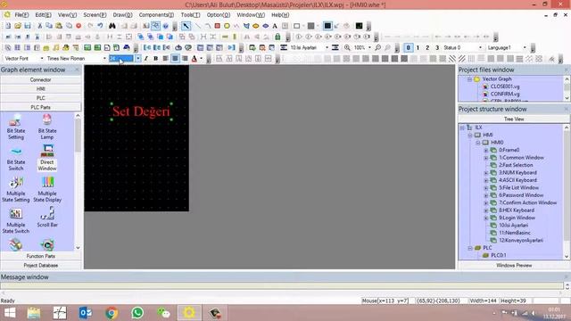 Kinco HMIWare Yazılımındaki Direct Window Bileşeni ( Kinco HMI Direct Window ) смотреть онлайн