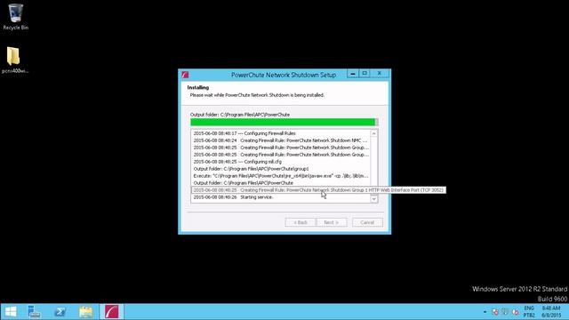 APC UPS - PowerChute installation on Windows 2012 (AP9631) смотреть онлайн