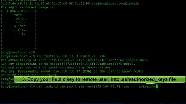 SSH login with no password смотреть онлайн