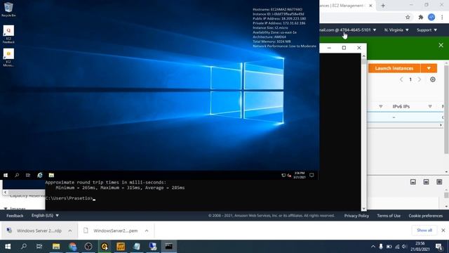 Cara install IIS Web Server di Windows Server 2019 AWS смотреть онлайн