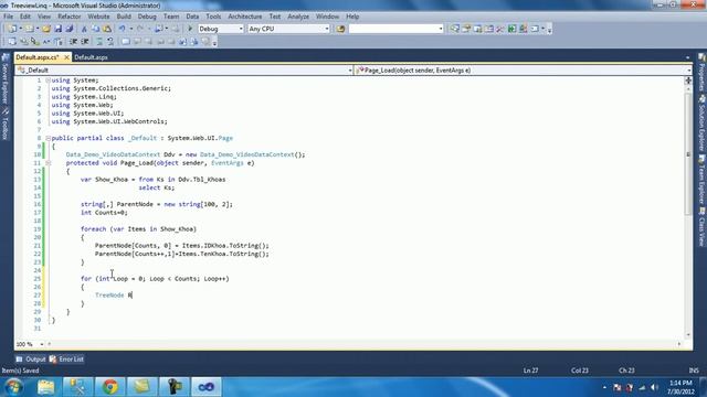 TreeView Linq giotnuocit смотреть онлайн