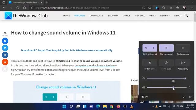 How to change sound volume in Windows 11 смотреть онлайн