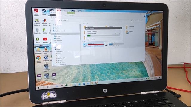 How To Clean C Drive Windows 10 Hard Drive Red Bar Low Free Space for More Free Space смотреть онлайн