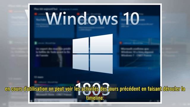 Windows 10 1803 : nouveautés en images de la mise à jour d'avril (April 2018 Update) смотреть онлайн