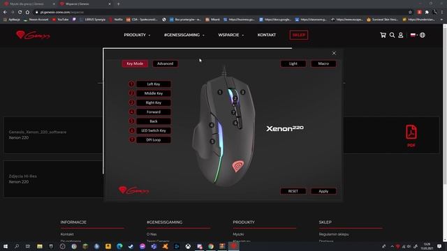Jak zainstalować sterowniki do myszki Genesis Xenon 220? #PORADNIK смотреть онлайн