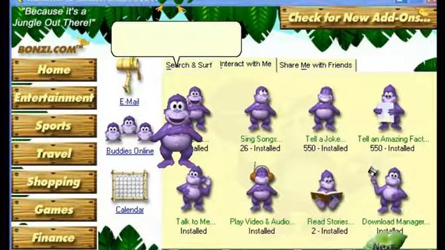 Bonzi Buddy on Windows XP смотреть онлайн